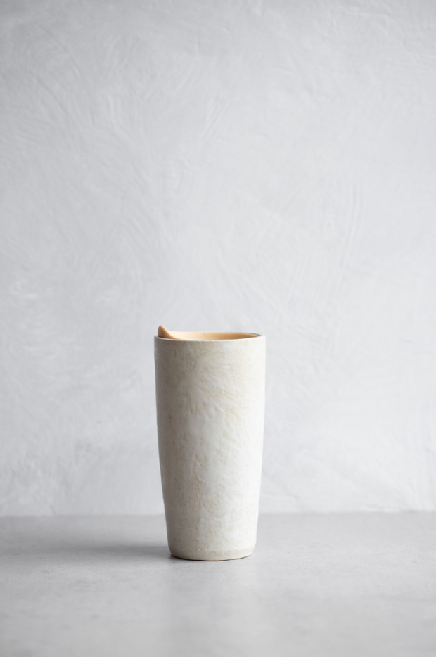 Tapered To Go Tumbler- Sand Hakame