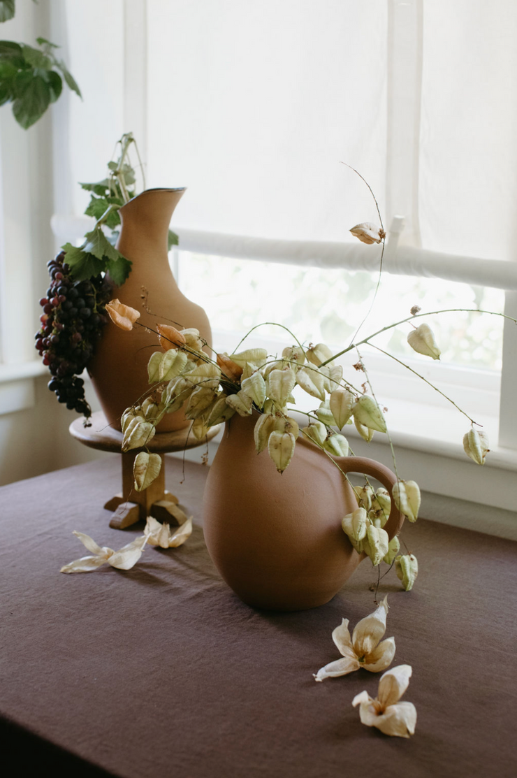 Orienpet Handled Pitcher - Bark