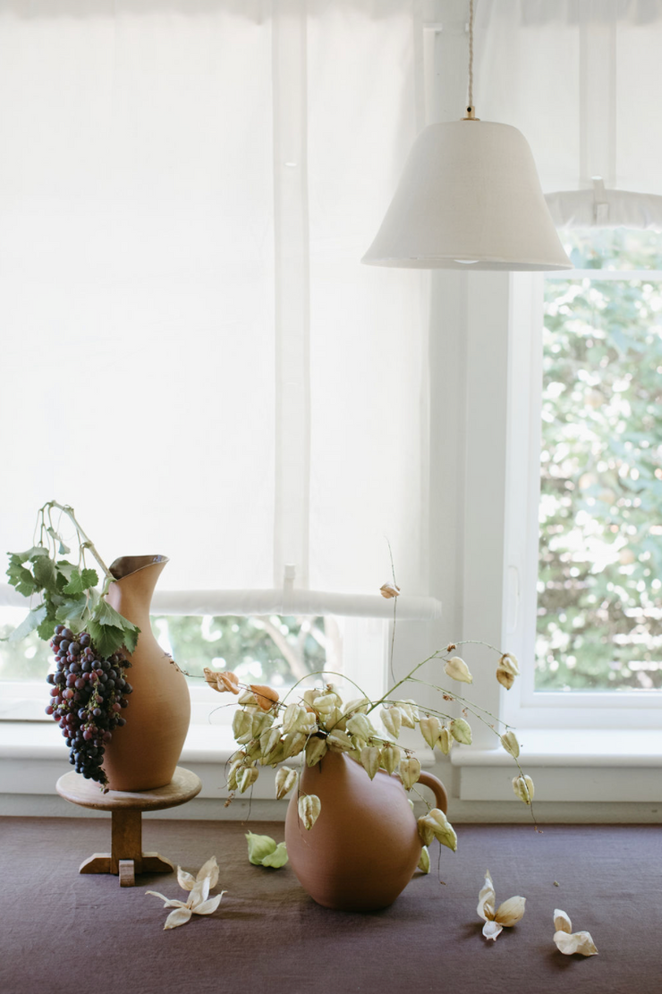 Orienpet Handled Pitcher - Bark