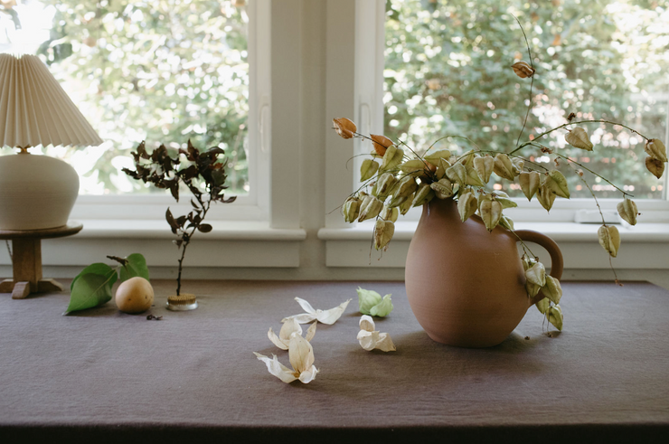 Orienpet Handled Pitcher - Bark