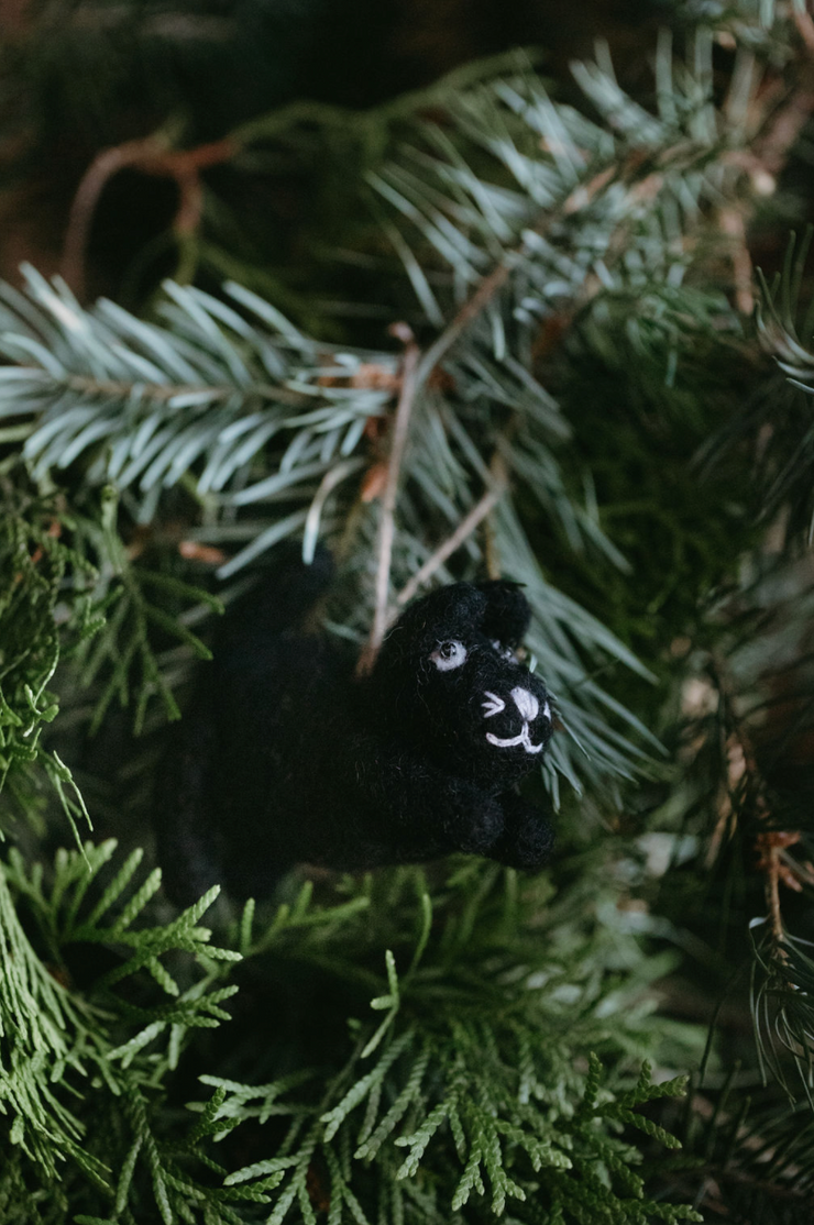 Felt Cat Ornament