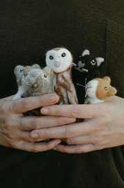 Barn Owl Finger Puppet