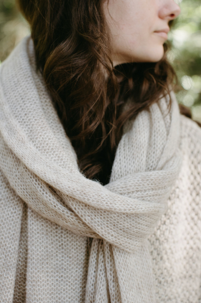 Handwoven Alpaca Scarf