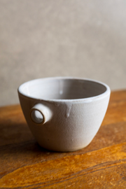 Spouted Matcha Prep Bowl - Matte Grey