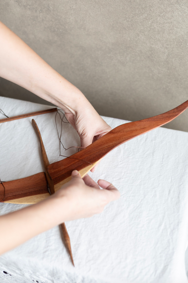 Handmade Wooden Bird Mobile