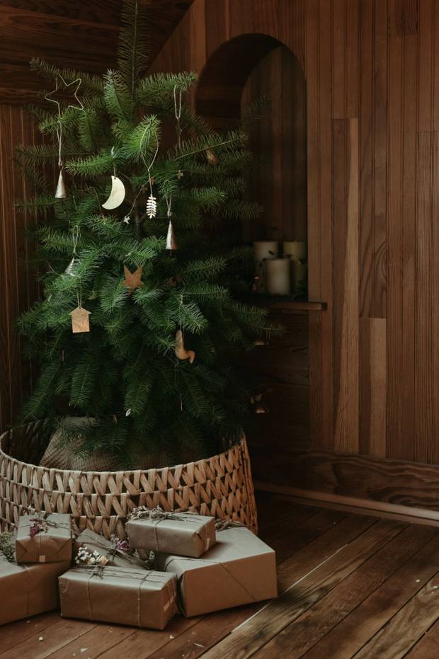 Small Brass House Ornament