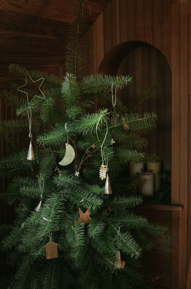 Small Brass House Ornament