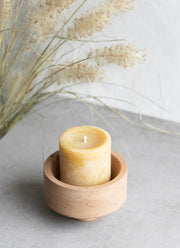 Pure Beeswax Pillar Candles