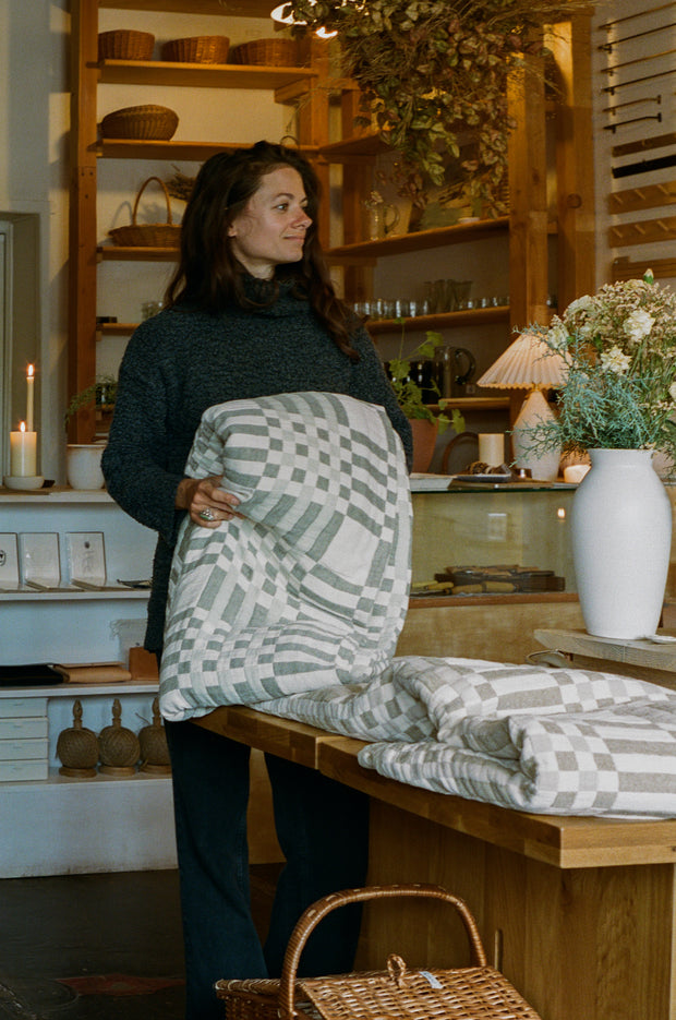 Softest Cotton Plaid Quilt