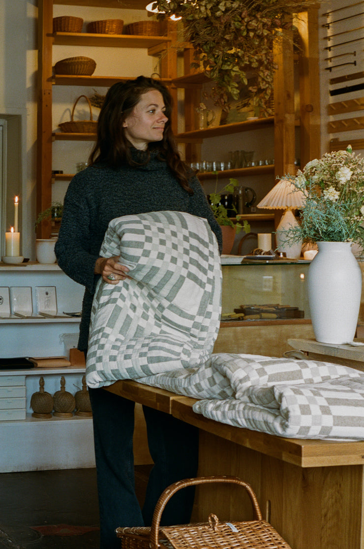 Softest Cotton Plaid Quilt