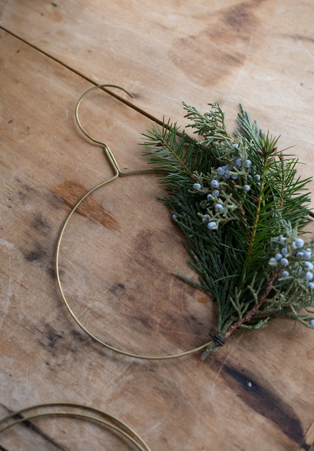 Circle Brass Hanger