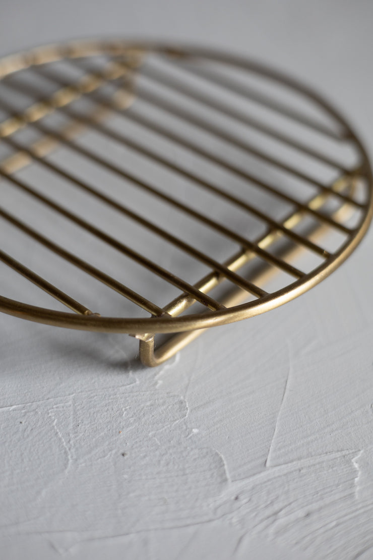 Brass Trivet - Round