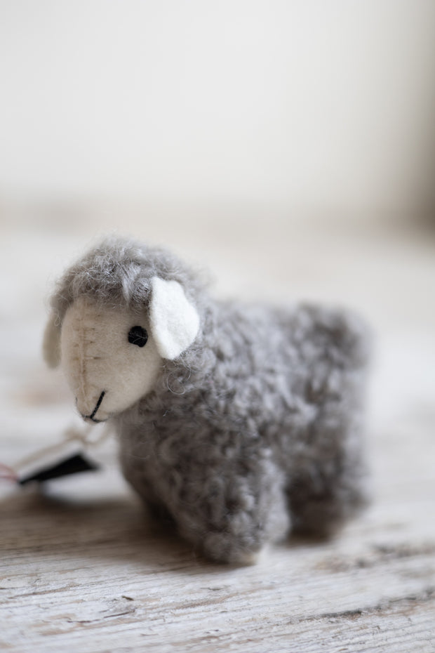 Wool Sheep Ornament