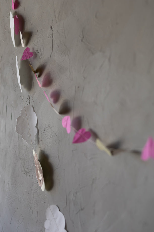 Cloud Garland- White/Metallic