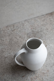 Trefoil Pitcher - Matte White