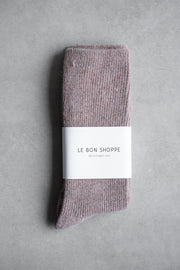 Cabin Socks - Mauve