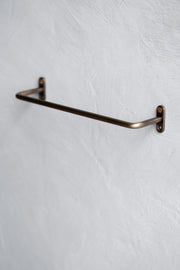 Minimal Towel Bar - Brass