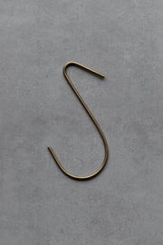 Brass J Hook