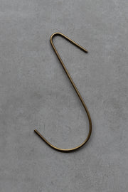 Brass J Hook