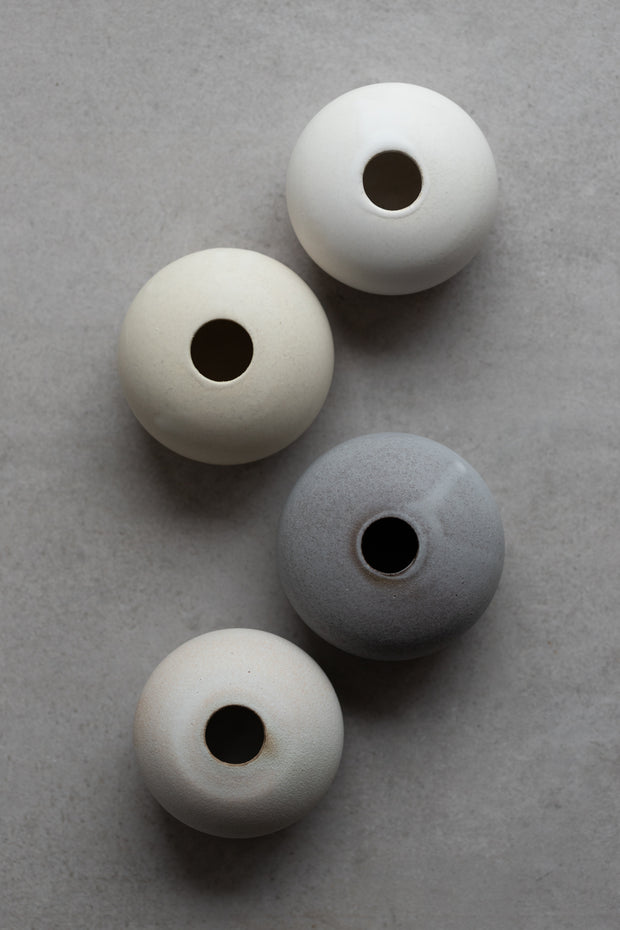 Sphere Bud Vase- Sand