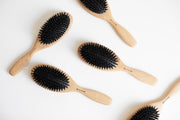 Oval Beechwood Hairbrush