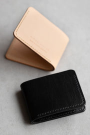 Handmade Leather Wallet - Black