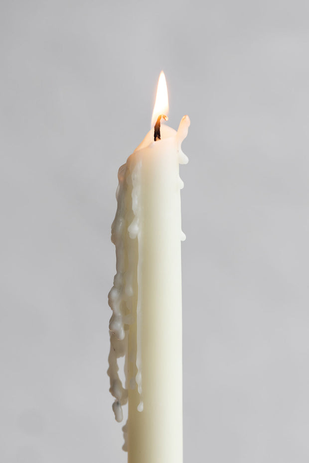 Dipped Beeswax Taper Candles