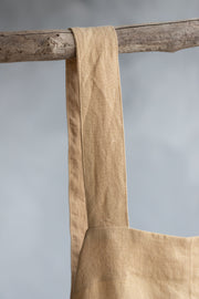 Notary Linen Apron - Sand