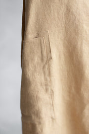 Notary Linen Apron - Sand