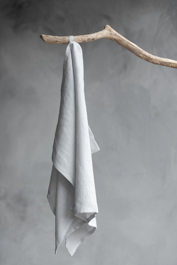 Notary Linen Kitchen Towel - Chalk
