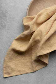 Notary Linen Kitchen Towel - Sand