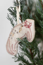 Baby Hugo Cat Lavender Ornament