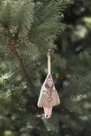 Wishing Star Girl Lavender Ornament