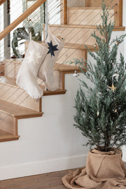 Delicate Brass Star Ornament