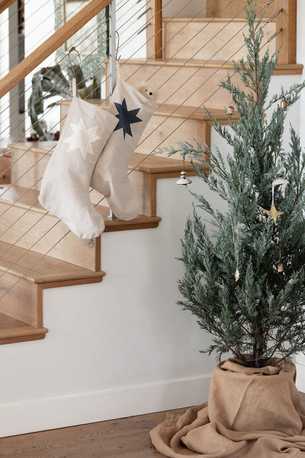Delicate Brass Star Ornament