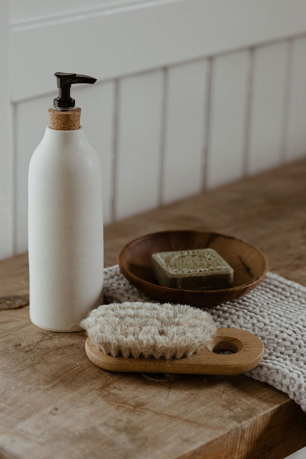 Ceramic Soap Dispenser - Sand