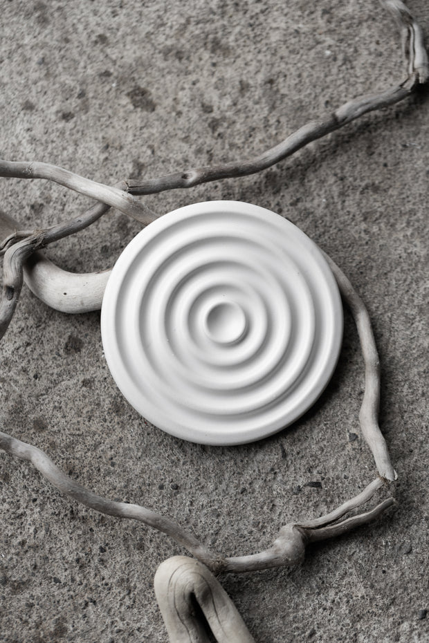 Ceramic Soap Dish - Matte White
