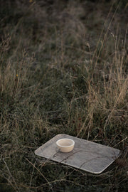 Natural Linen Coated Tray