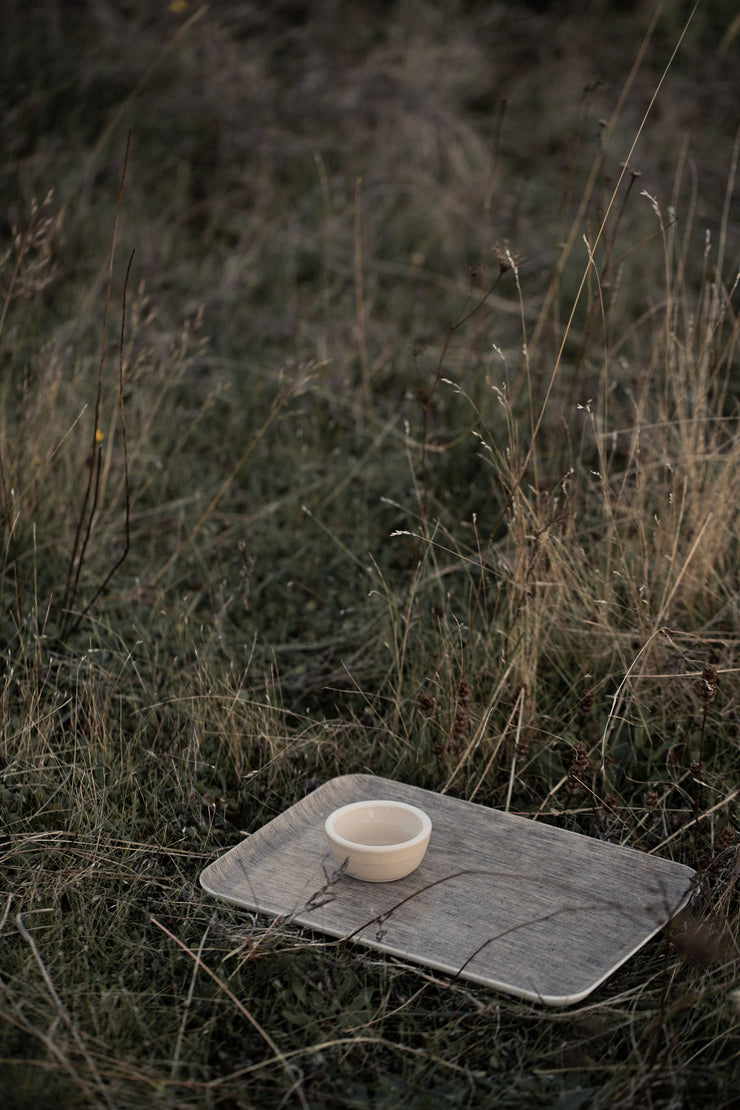 Natural Linen Coated Tray