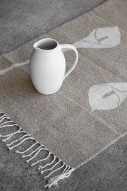 Trefoil Pitcher - Matte White