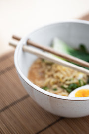 Matte Grey Ramen Bowl