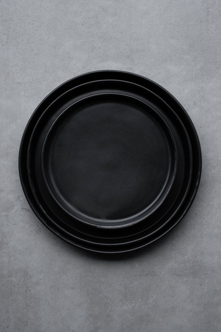 Notary Satin Black Plate