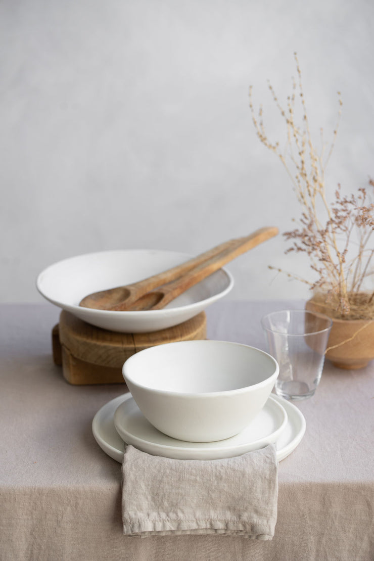 Simple Soup Bowl-Matte White