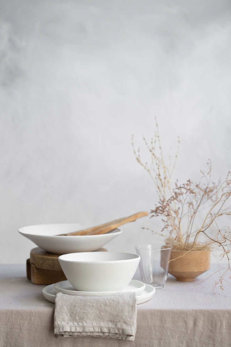 Simple Soup Bowl-Matte White