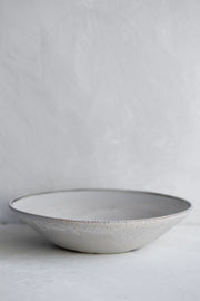 Ceramic Entree Bowl- Matte Grey