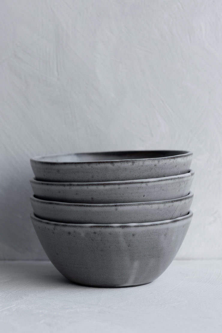 Simple Soup Bowl- Satin Stone