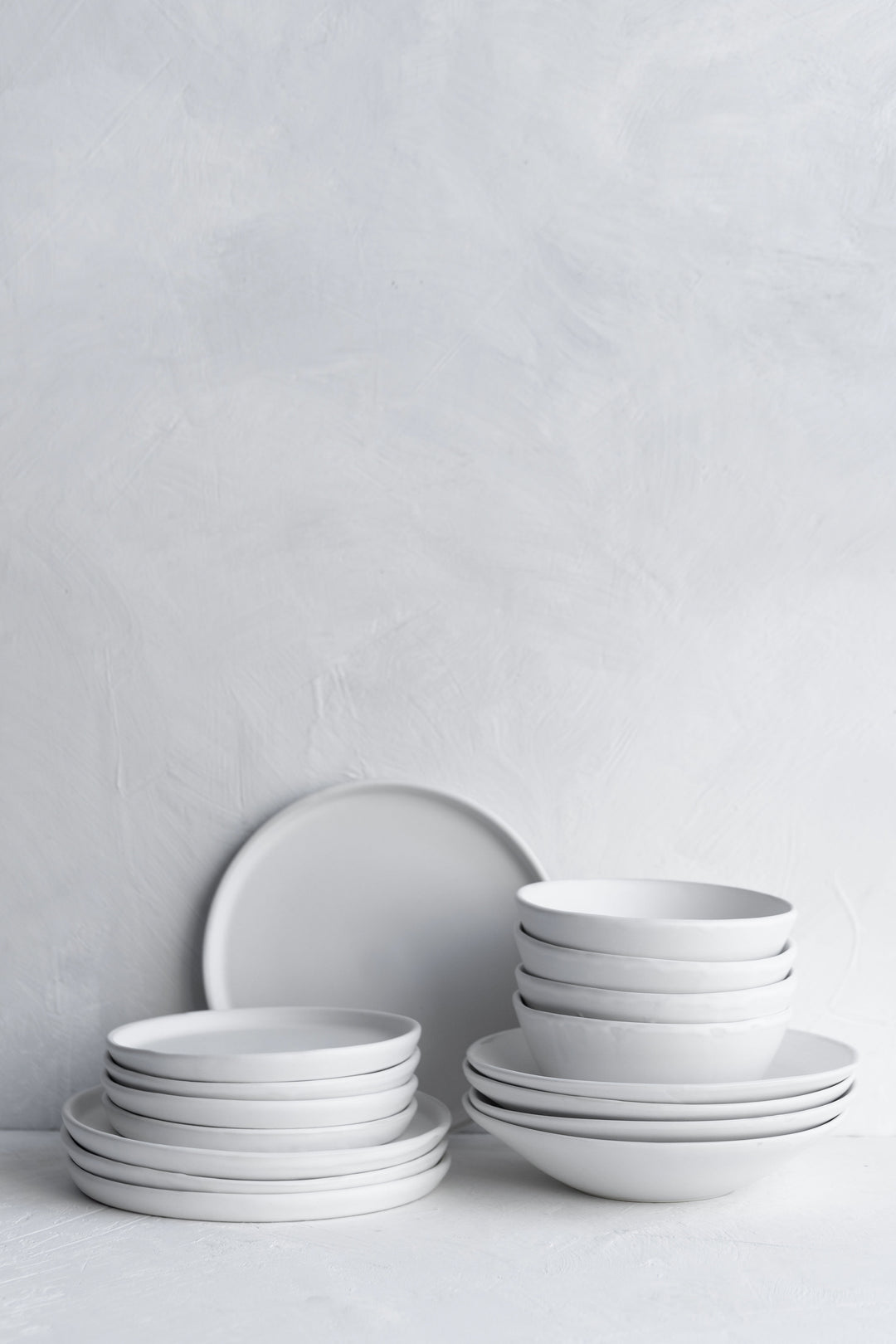 Matte white dinnerware outlet