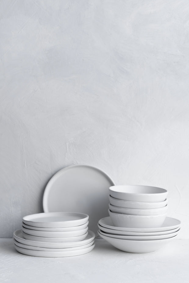 Notary Matte White Dinnerware Set - New!