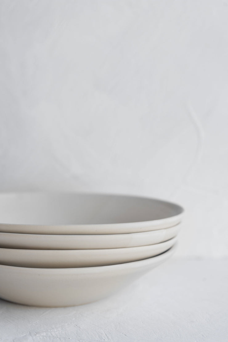 Ceramic Entree Bowl- Sand