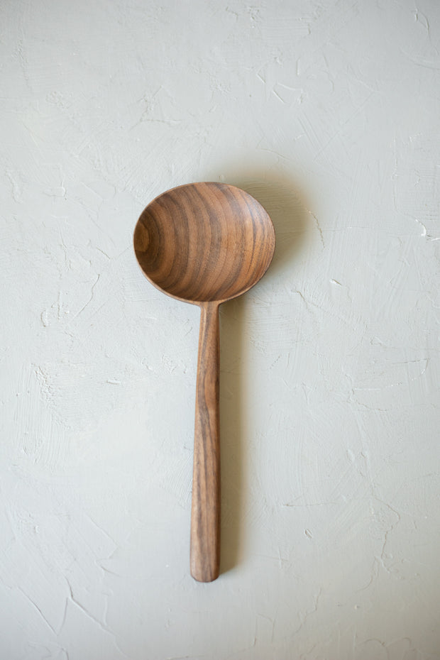 Organic Walnut Oval Spoon